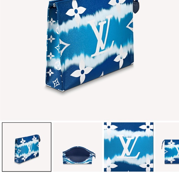LV Blue Escale limited edition toiletry bag - Picture 2 of 15